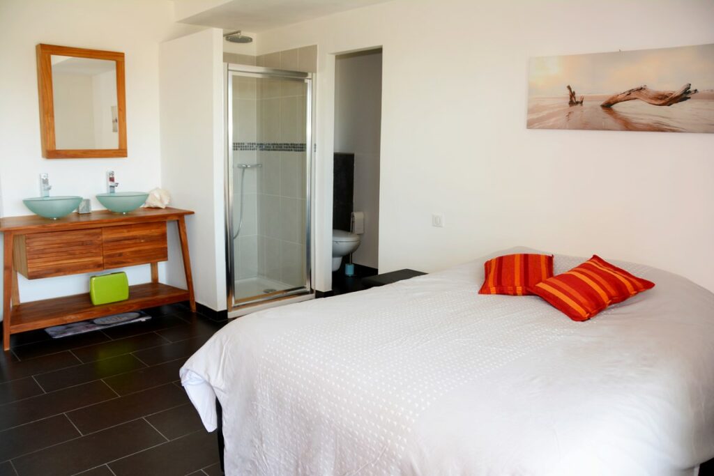 3P dans Villa avec Piscine Tout Confort - WIFI - CLIM - PISCINE - JARDIN - PETANQUE