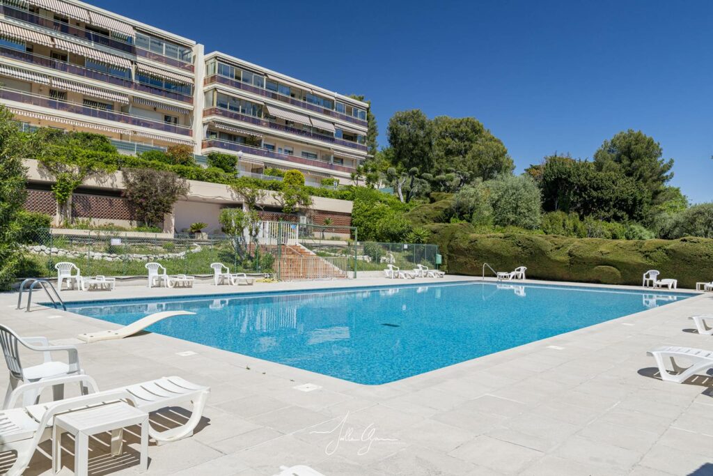 Magnifique 3P terrasse vue Mer 2 ch clim parking garage piscine tennis plancha wifi