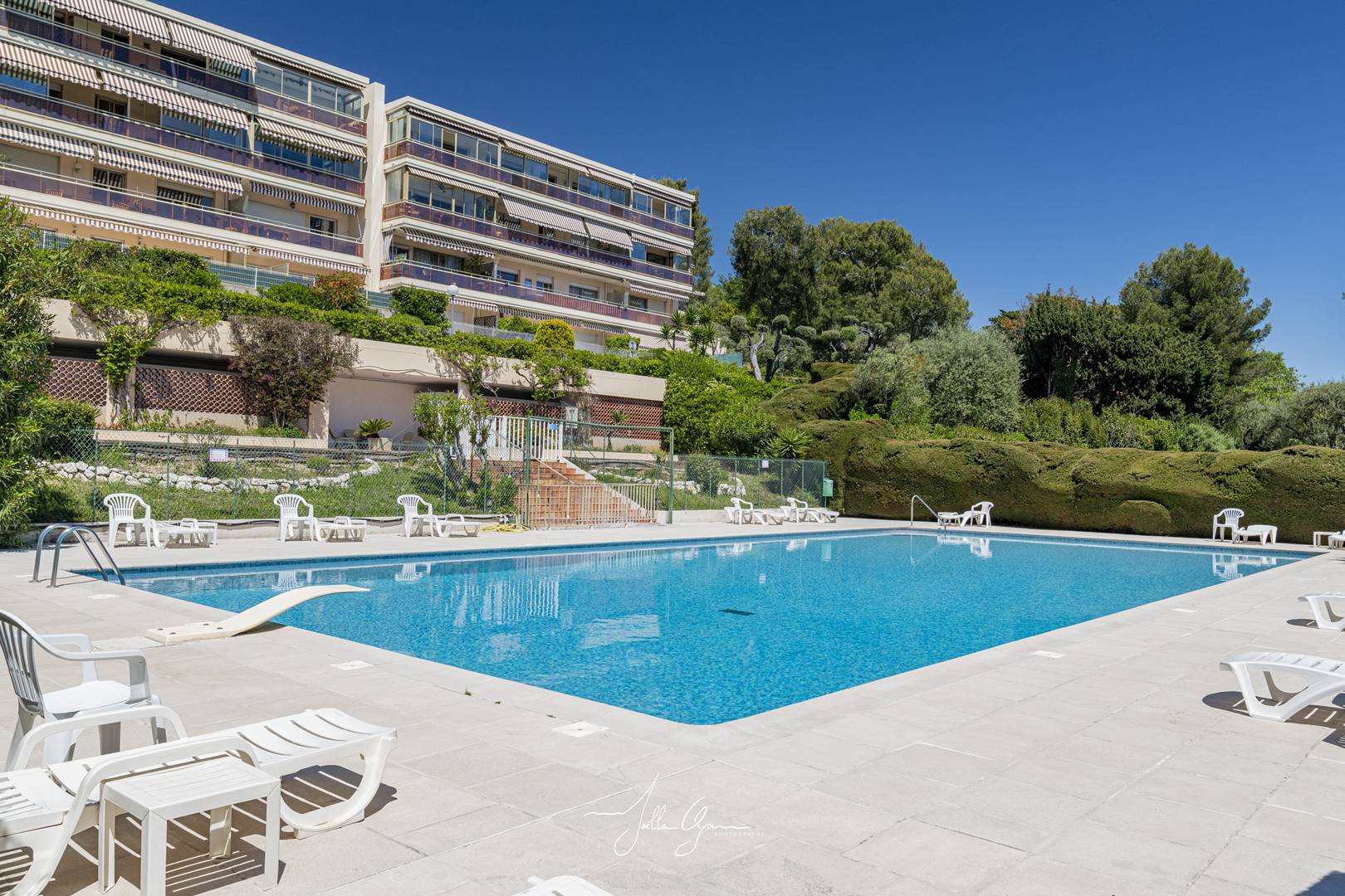 Magnifique 3P terrasse vue Mer 2 ch clim parking garage piscine tennis plancha wifi – Image 27
