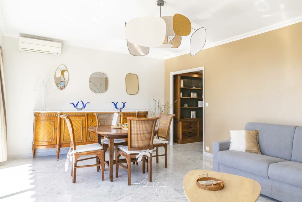 Magnifique 3P terrasse vue Mer 2 ch clim parking garage piscine tennis plancha wifi