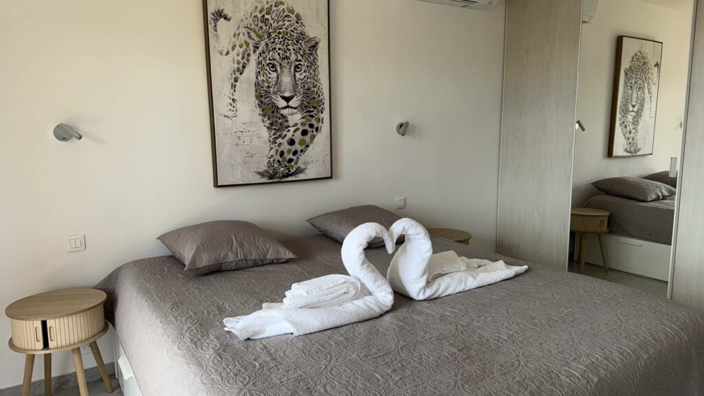 Villa 5P jardin Piscine wifi clim proche village Mouans sartoux et cannes